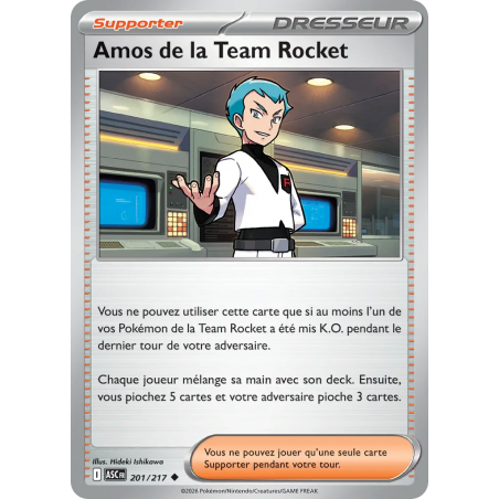 Amos de la Team Rocket 201/217