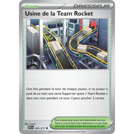 Usine de la Team Rocket 203/217