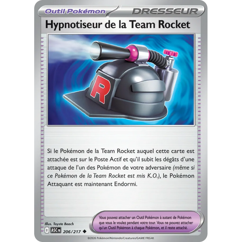 Hypnotiseur de la Team Rocket 206/217