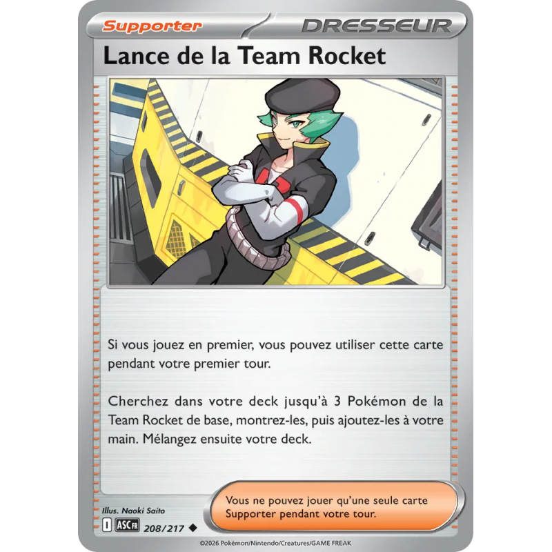 Lance de la Team Rocket 208/217