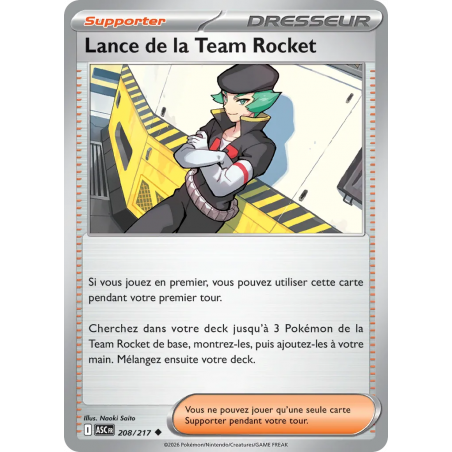 Lance de la Team Rocket 208/217