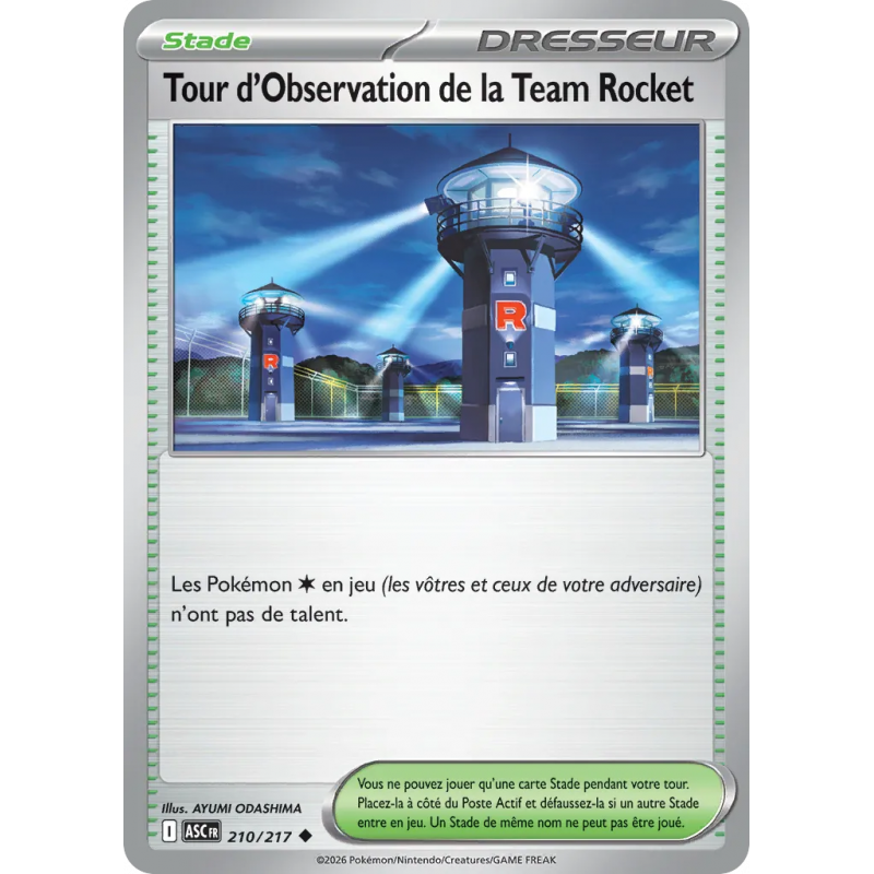 Tour d'Observation de la Team Rocket 210/217