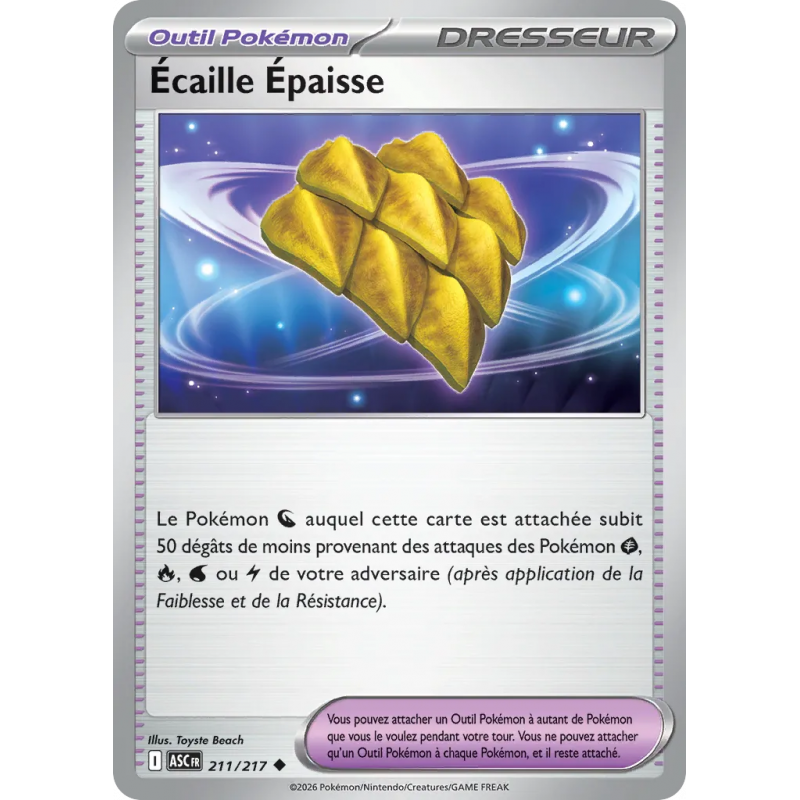 Écaille Épaisse 211/217