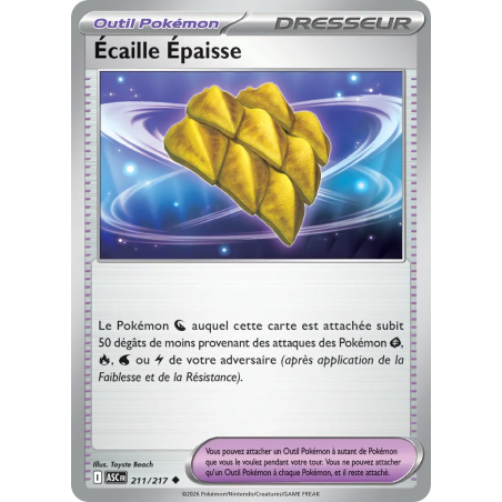Écaille Épaisse 211/217