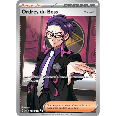 Ordres du Boss 256/217