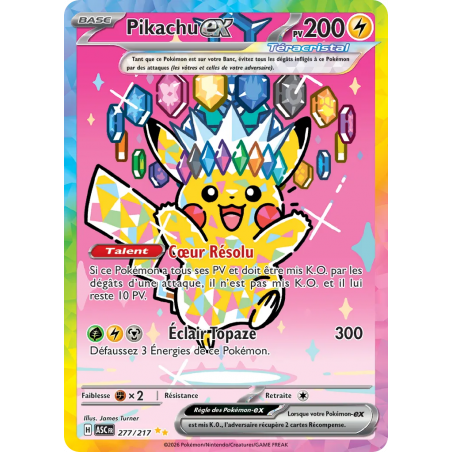 Pikachu ex 277/217