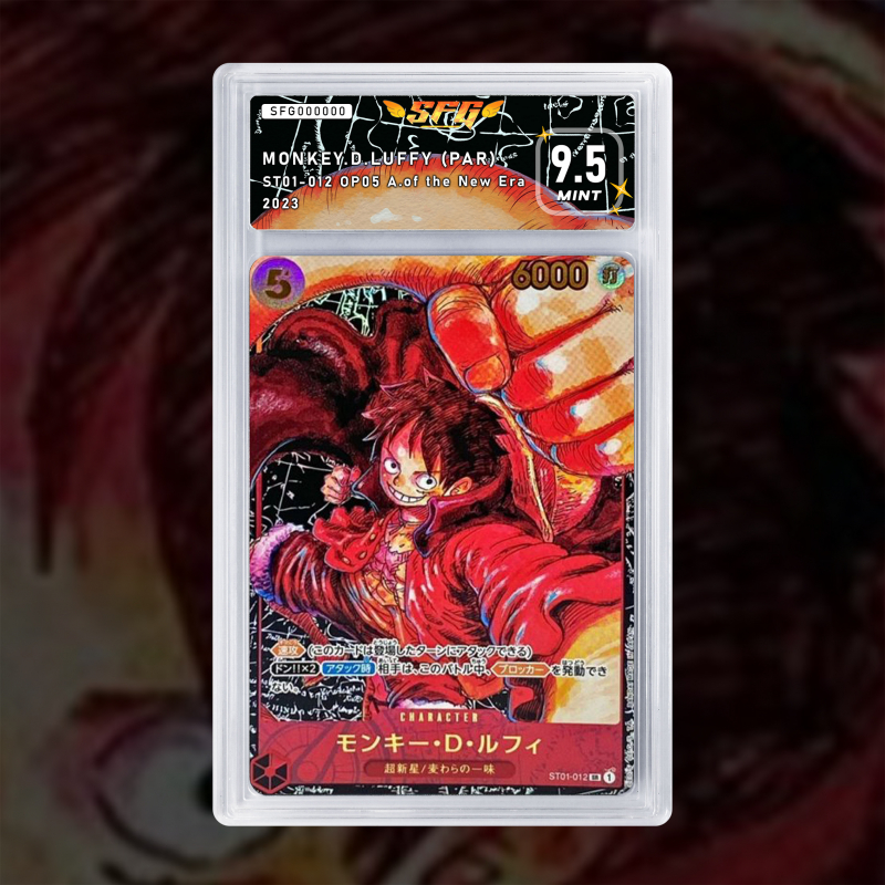 Gradation Monkey.d.luffy (Par) ST01 Full Art | SFG Grading