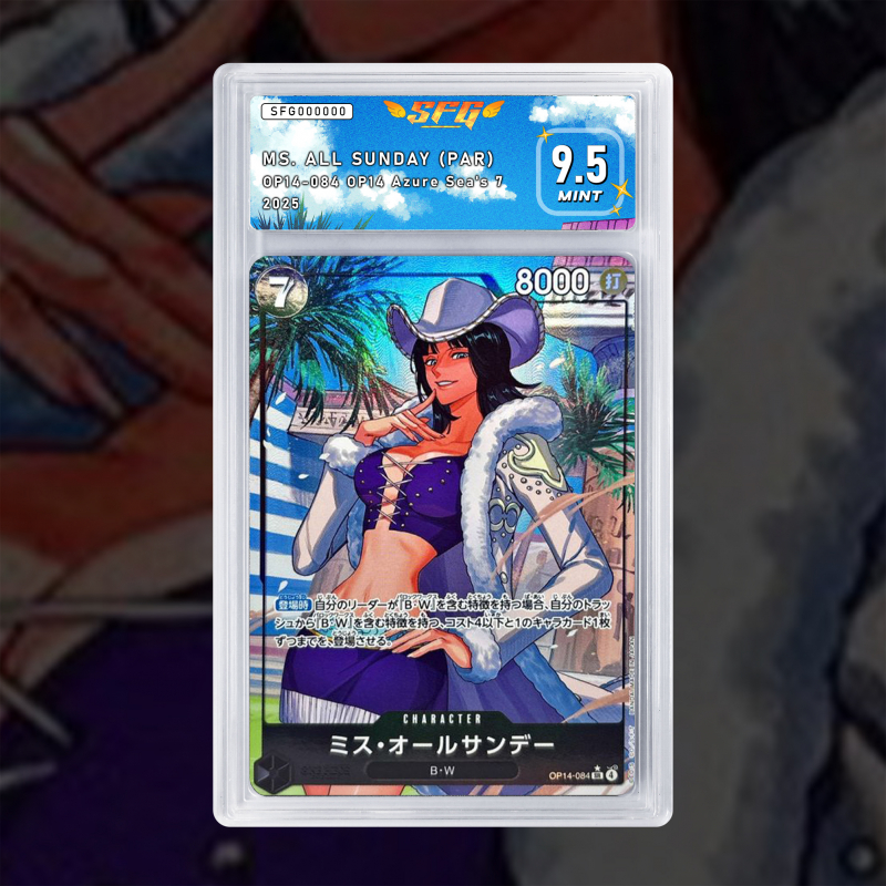 Gradation Ms. All Sunday (Par) OP14 Full Art | SFG Grading