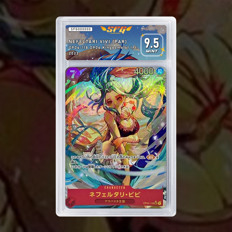 Gradation Nefertari Vivi (Par) OP04 Full Art | SFG Grading