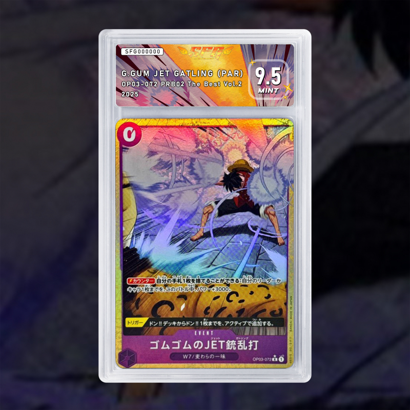 [FULL ART] MONKEY.D.LUFFY GUM-GUM JET GATLING (PAR) OP03-072