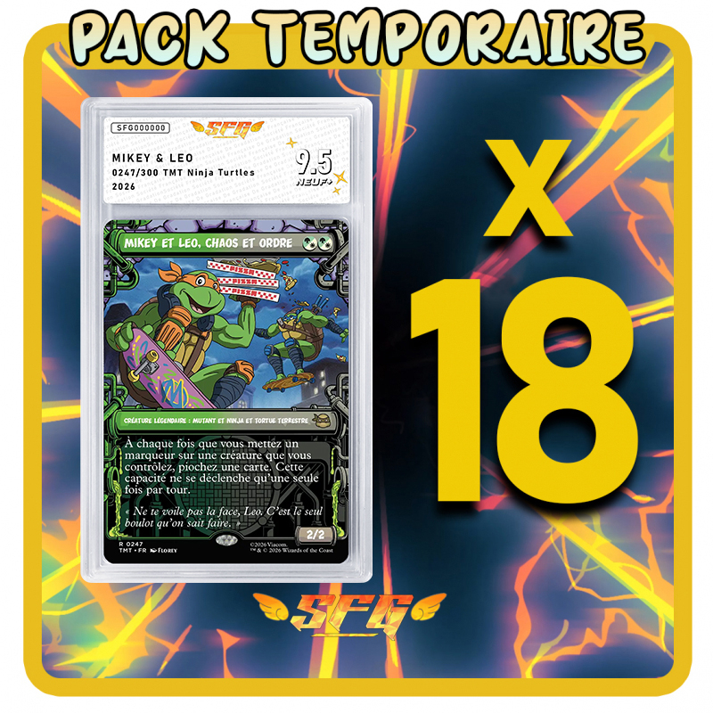 Pack 18 cartes - Classiques - TOUTES LANGUES [LIRE] MAGIC