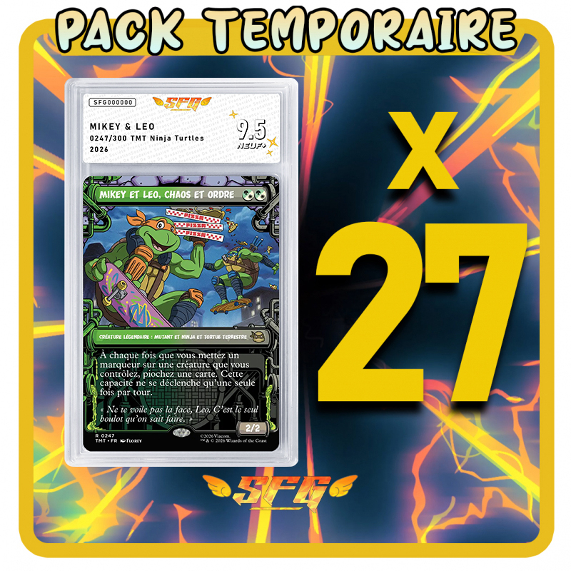 Pack 27 cartes - Classiques - TOUTES LANGUES [LIRE] MAGIC