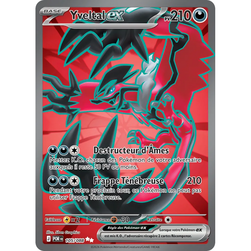 Yveltal ex 105/88