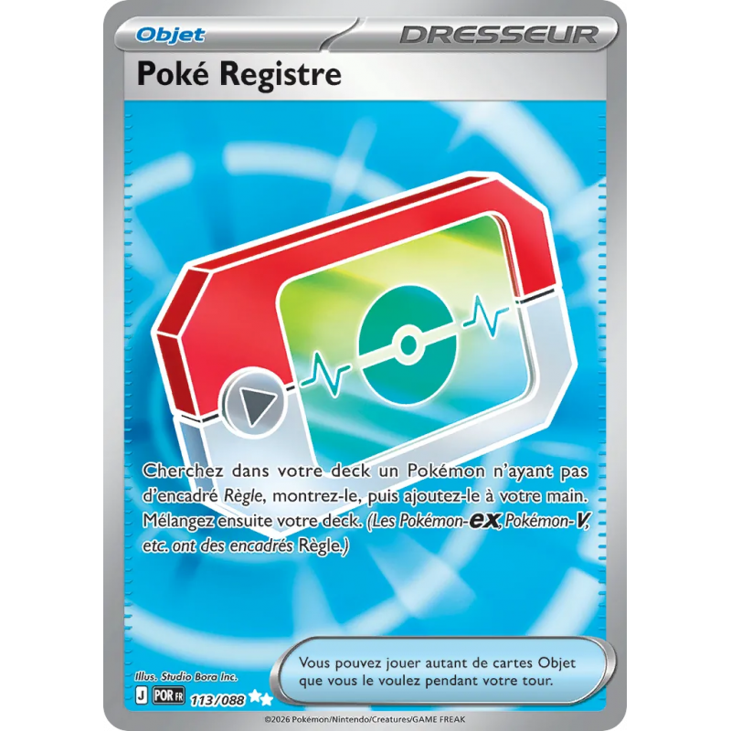 Poké Registre 113/88