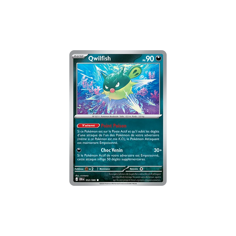 Qwilfish 052/86