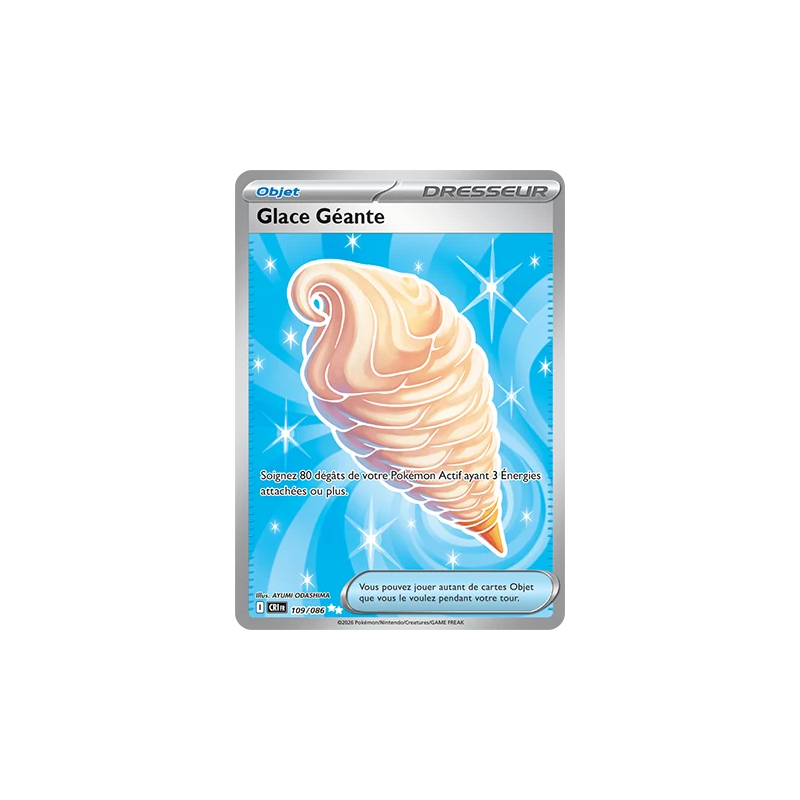 Glace Géante 109/86