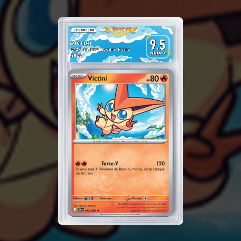 Gradation Victini 012/086 Full Art | SFG Grading