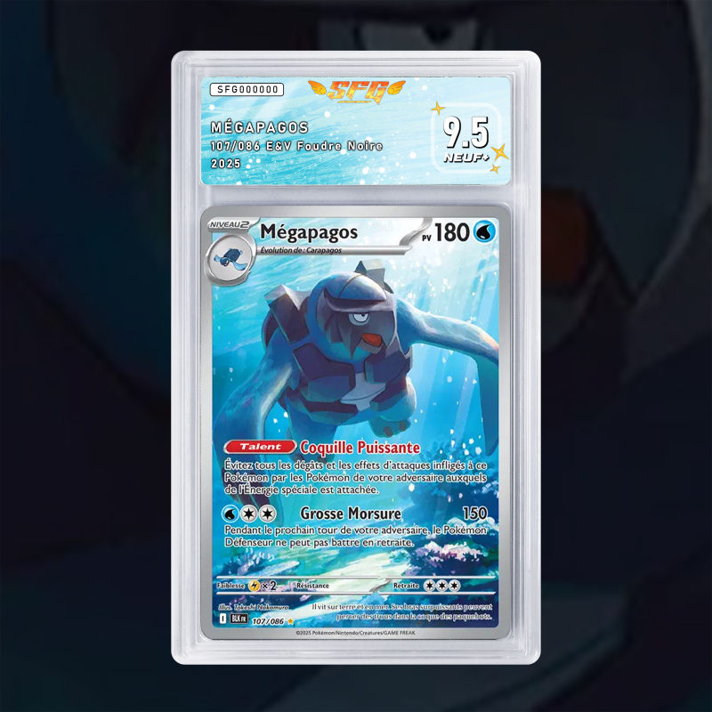 Gradation Mégapagos 107/086 Full Art | SFG Grading