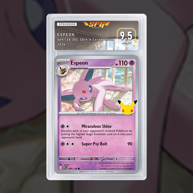 Gradation Espeon 069/128 Full Art | SFG Grading