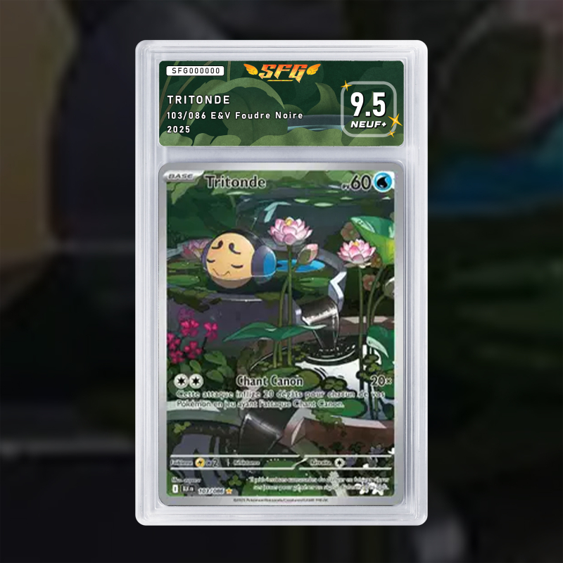 Gradation Tritonde 103/086 Full Art | SFG Grading