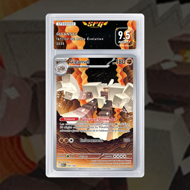 Gradation Gigansel 147/132 Full Art | SFG Grading