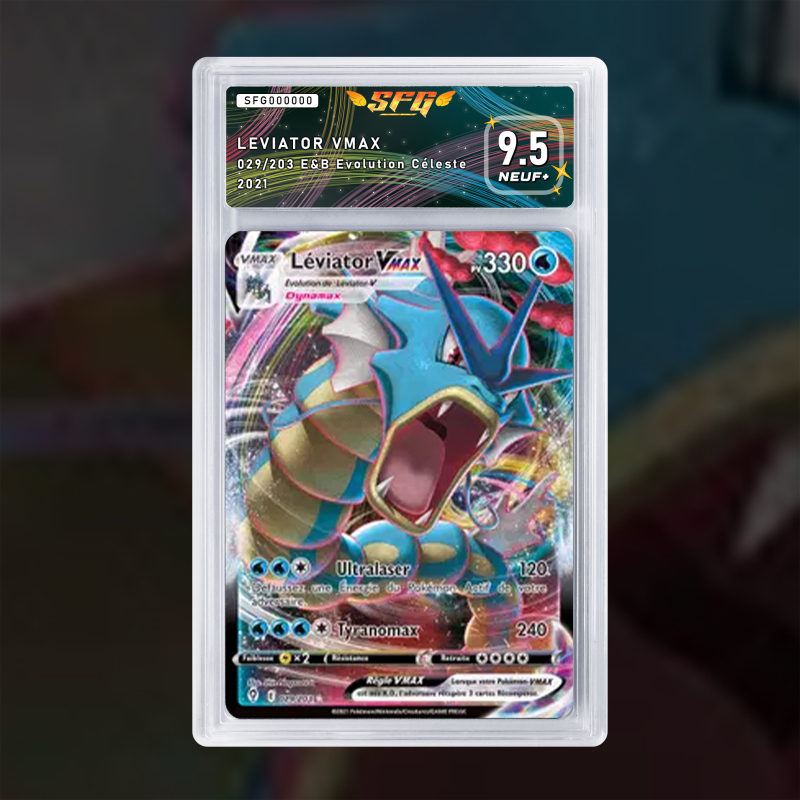 Gradation Léviator Vmax 029/203 Full Art | SFG Grading