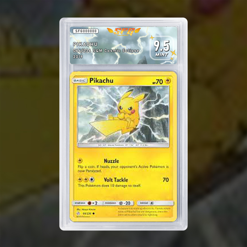 Gradation Pikachu 066/236 Full Art | SFG Grading
