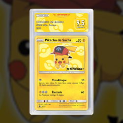 Gradation Pikachu De Sacha SM111 Full Art | SFG Grading