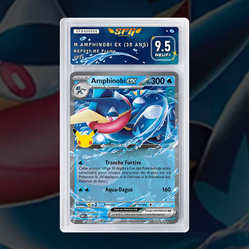 Gradation M.amphinobi Ex (30 Ans) 30 Full Art | SFG Grading