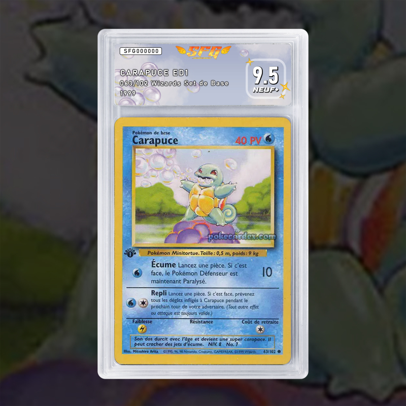 Gradation Carapuce 063/102 Full Art | SFG Grading