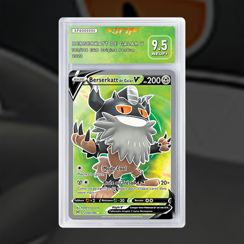 Gradation Berserkatt De Galar V 183/196 | SFG Grading