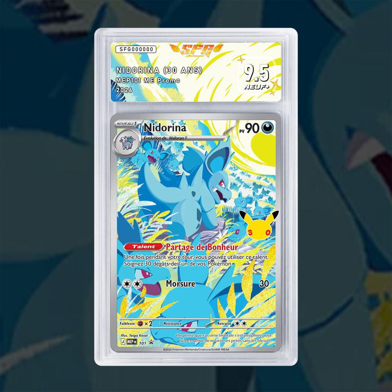 Gradation Nidorina (30 Ans) 30 Full Art | SFG Grading