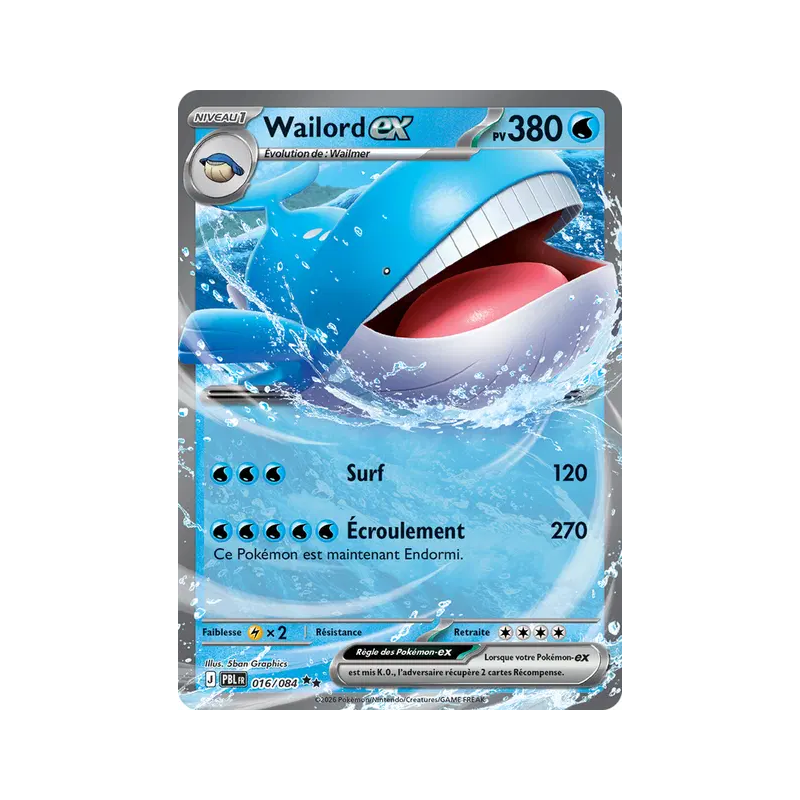 Wailord-ex 016/084