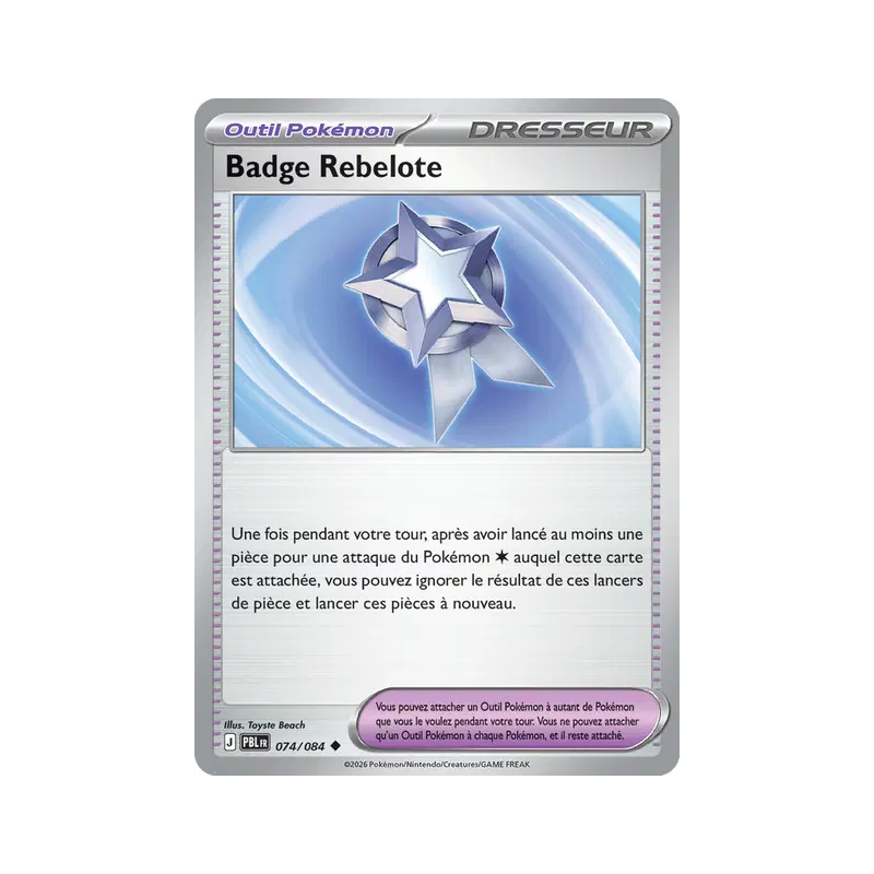 Badge Rebelote 074/084