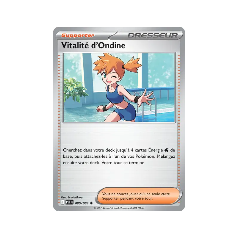 Vitalité d'Ondine 080/084