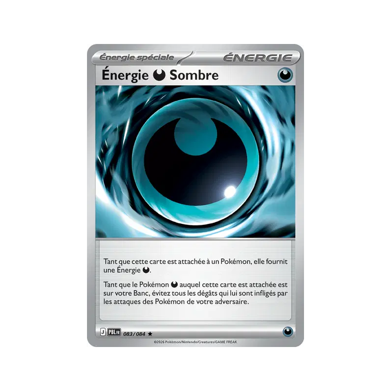 Énergie Obscur Sombre 083/084