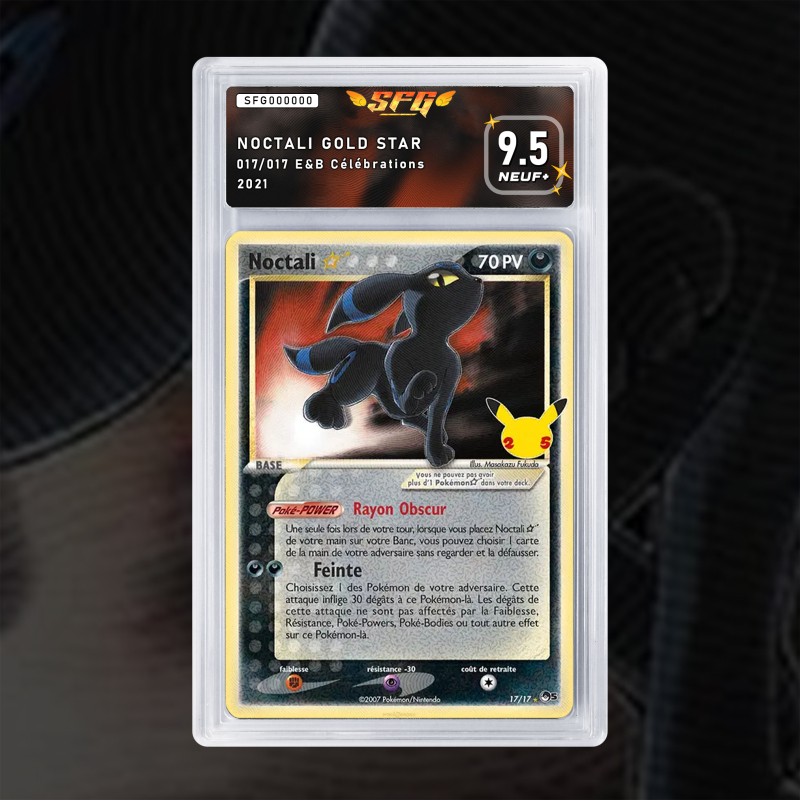 Gradation Noctali Gold Star 017/017 Full Art | SFG Grading