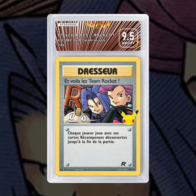 Gradation Et Voila Les Team Rocket ! 015/082 | SFG Grading
