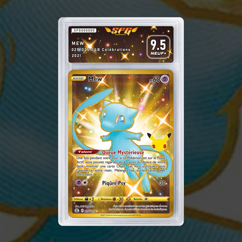 Gradation Mew 025/025 Full Art | SFG Grading
