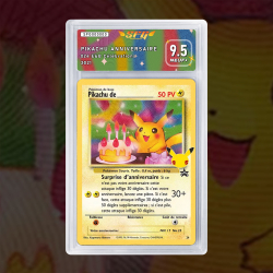 Gradation Pikachu Anniversaire 024 Full Art | SFG Grading