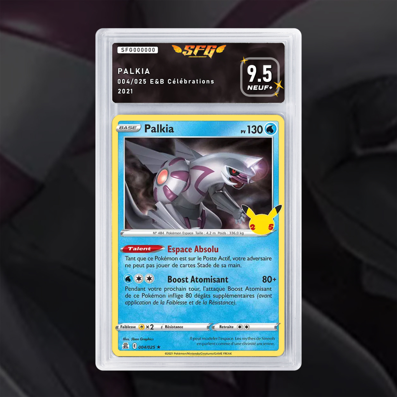 Gradation Palkia 004/025 Full Art | SFG Grading