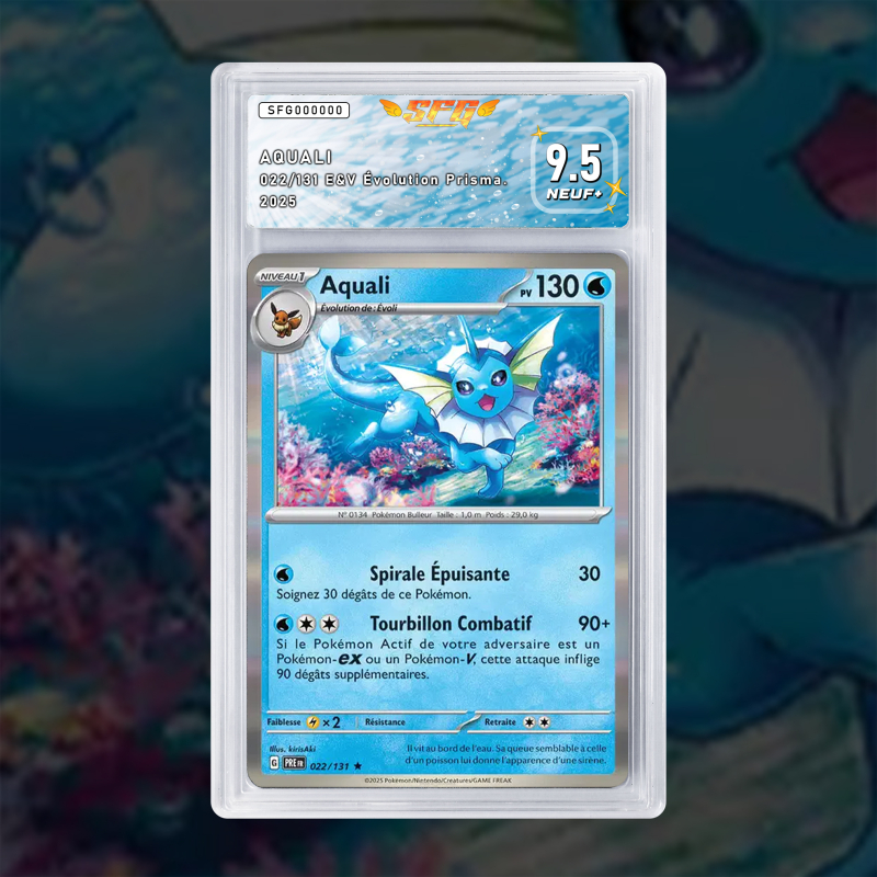 Gradation Aquali 022/131 Full Art | SFG Grading