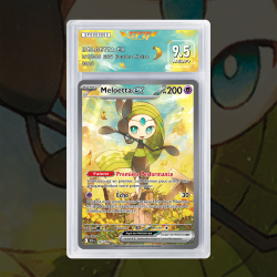 Gradation Meloetta Ex 167/086 Full Art | SFG Grading
