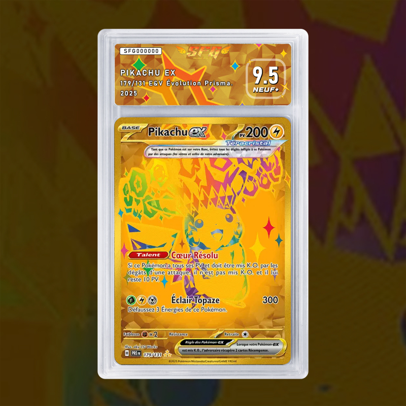 Gradation Pikachu Ex 179/131 Full Art | SFG Grading
