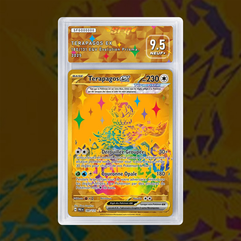 Gradation Terapagos Ex 180/131 Full Art | SFG Grading
