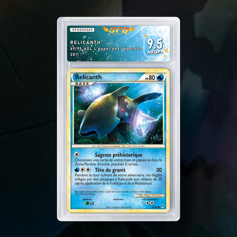 Gradation Relicanth 69/95 Full Art | SFG Grading