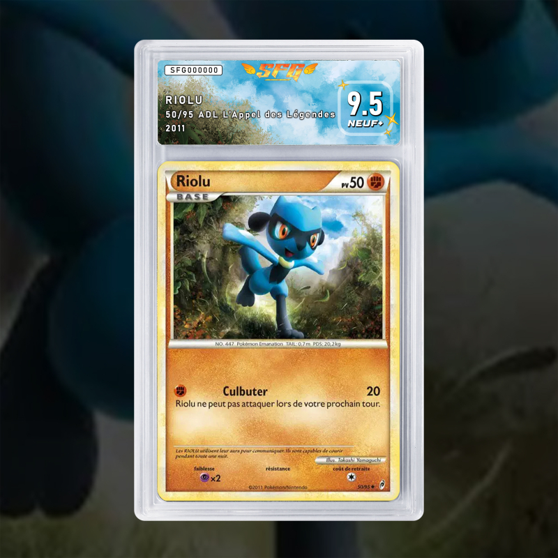 Gradation Riolu 50/95 Full Art | SFG Grading