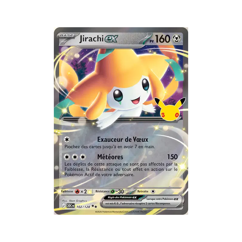 Jirachi ex 102/103