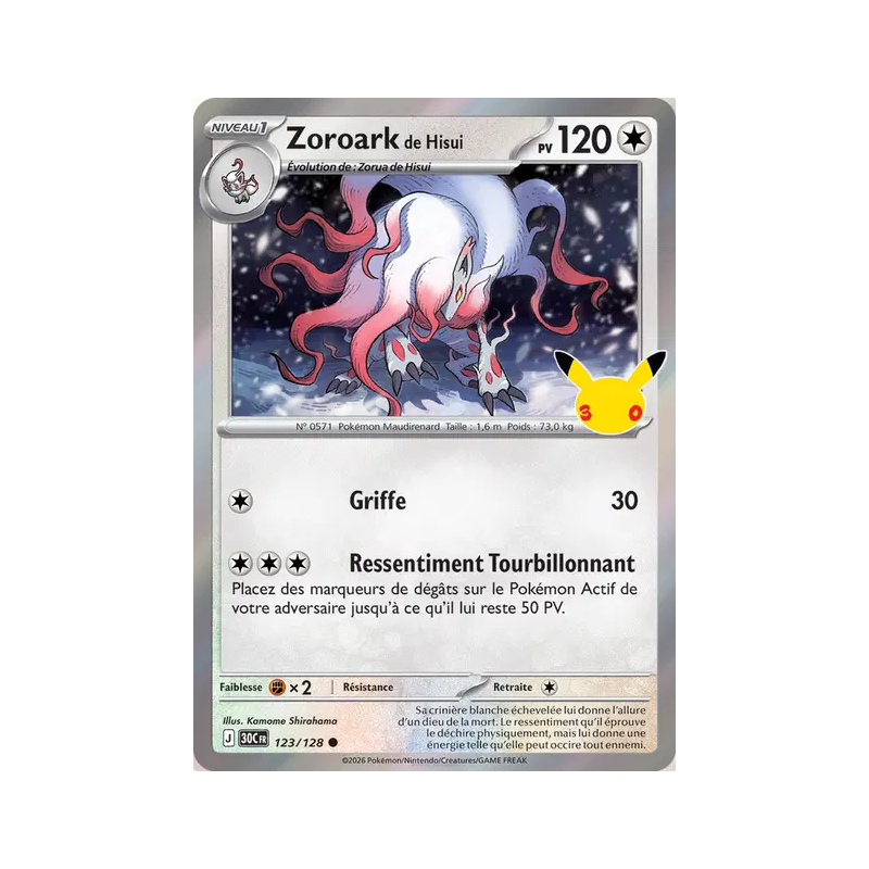Zoroark de Hisui 123/103