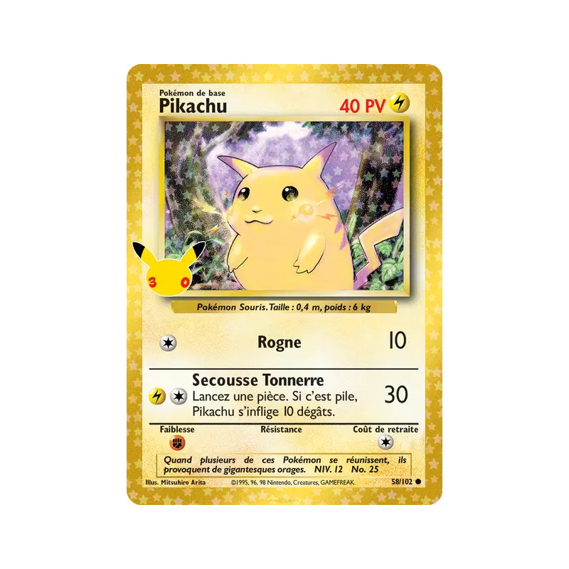 Pikachu 058/102
